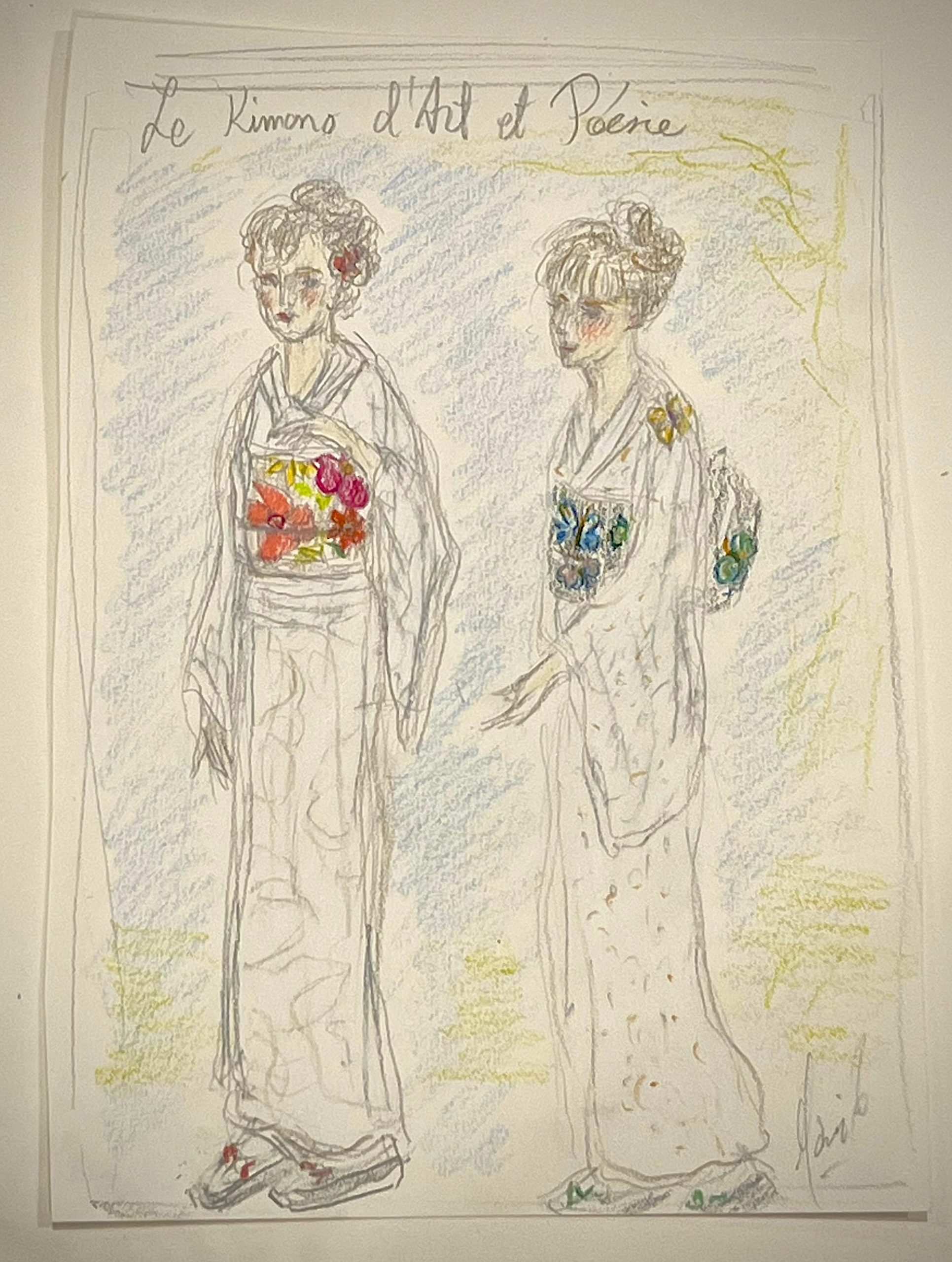 MAMI / Cahier. de mes Rêves , Mon kimono d'Art