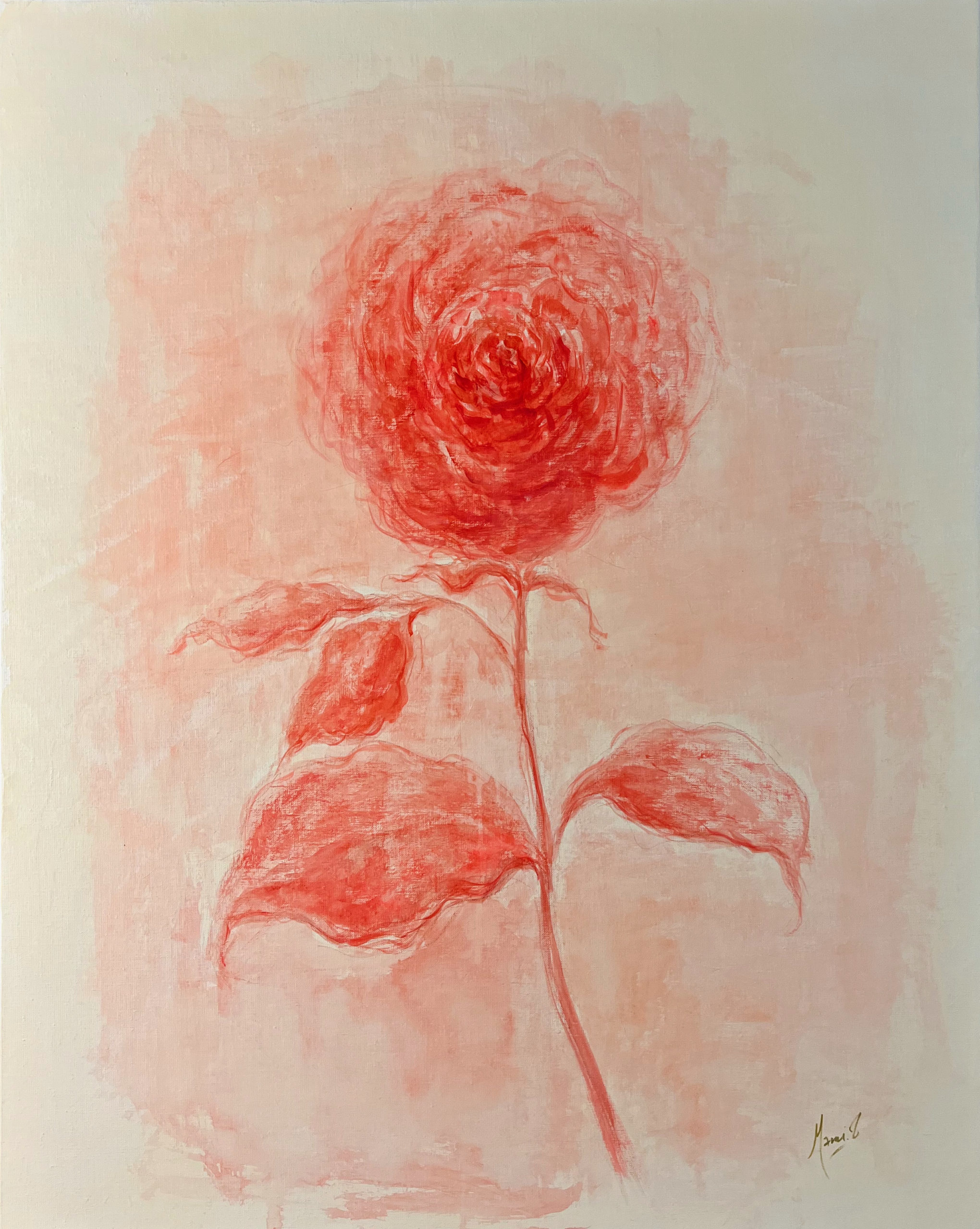 MAMI : Images et Poésie, Roses Collection ( 92 x 60 cm )