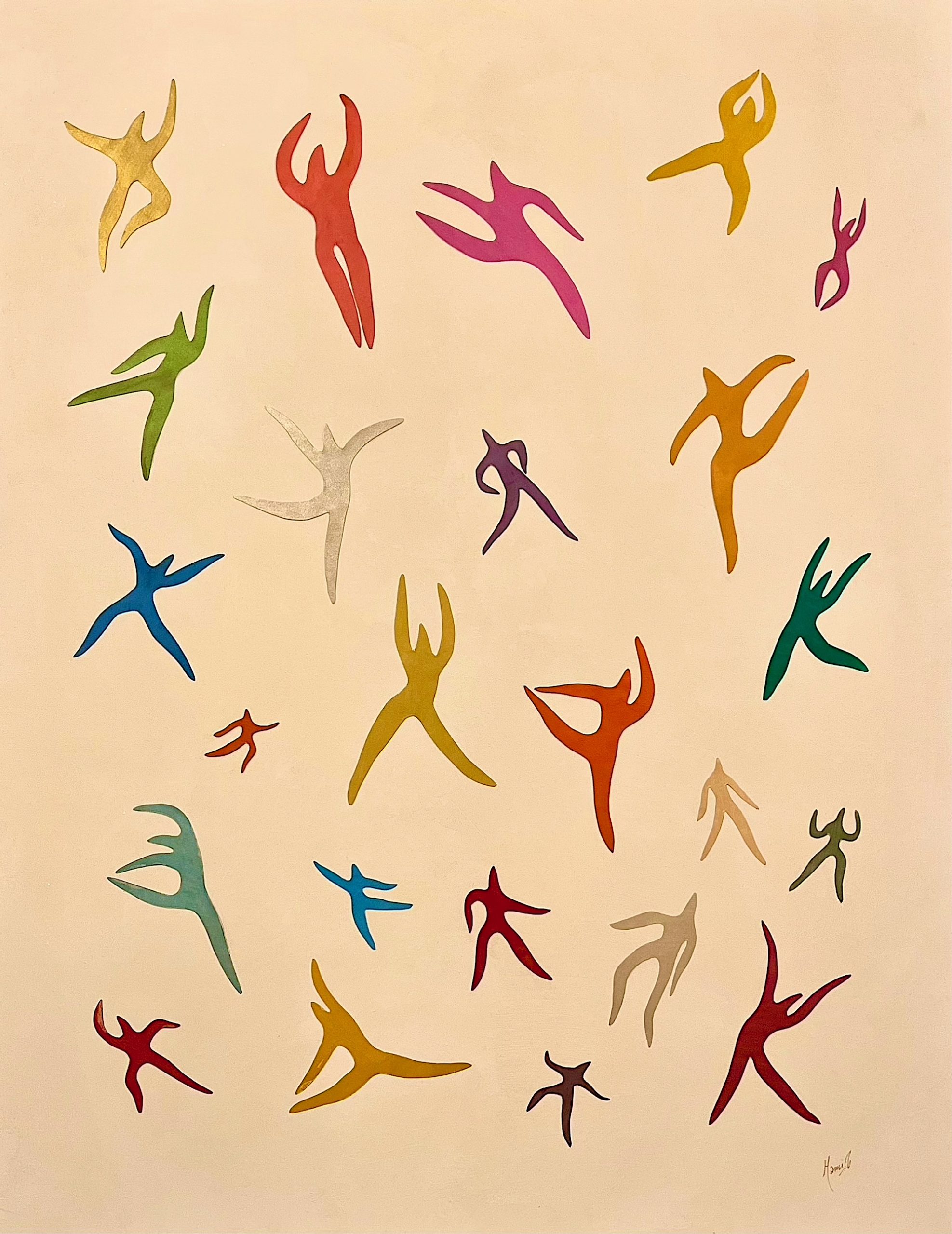 MAMI : Images et Poésie, Étoiles Dansantes ( 114 X 146 cm )